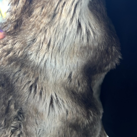 Marvin Richards, faux fur denim jacket XL - Picture 5 of 9